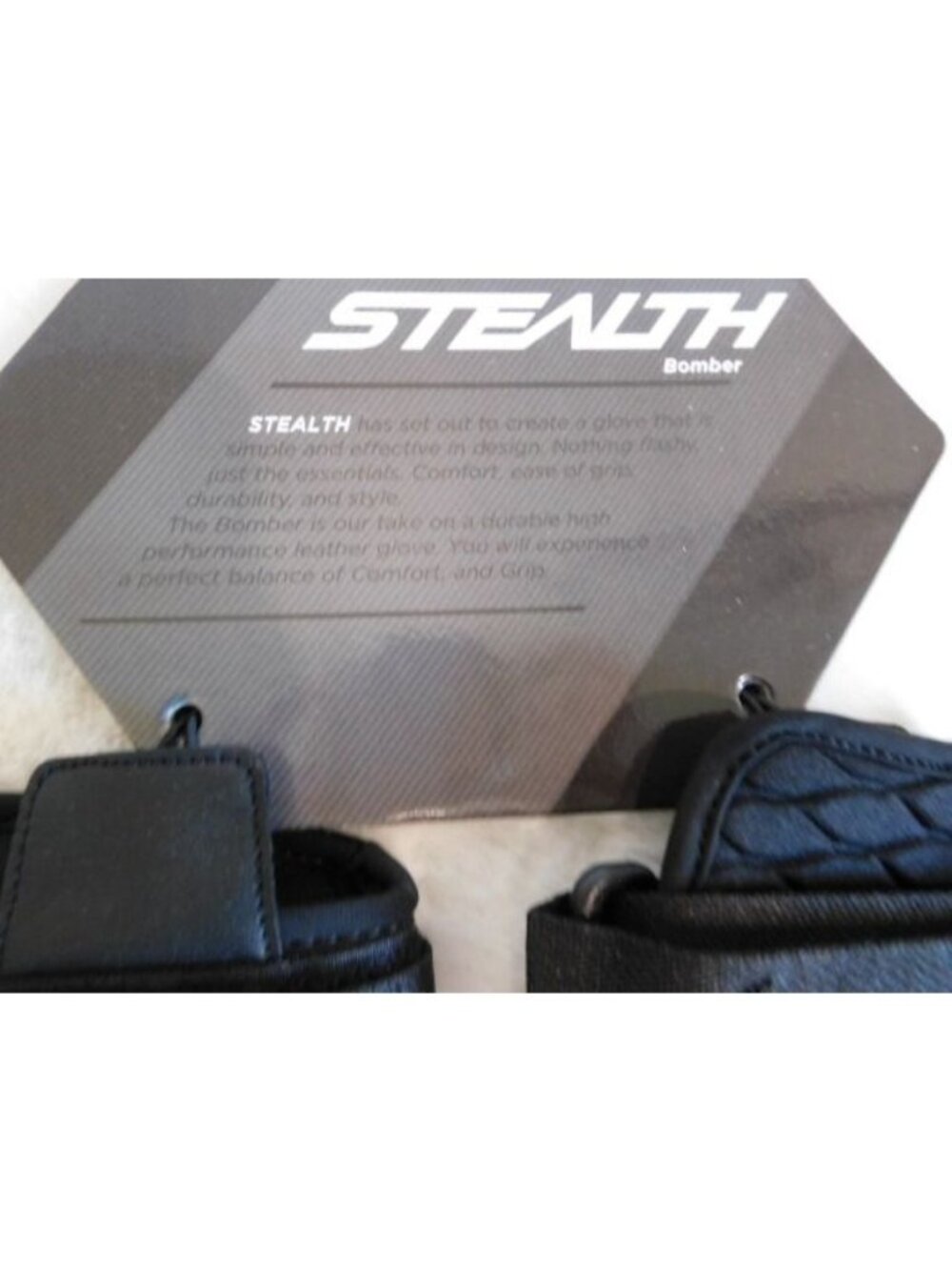 STEALTH Bomber Slalom Waterski Gloves Black & Silver size XXXS XXX-SMALL - Picture 5 of 6